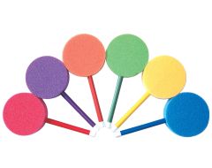 6-Color Set Badminton Paddles (12" Handle)