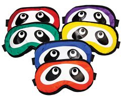 Panda Eye Blindfolds 6-Color set of 6