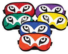 Wolf Eye Blindfolds 6-Color set of 6
