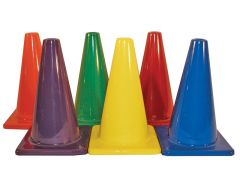 6-Color Set 12" Traffic Cones