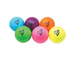 Shark Skin Neon Foam Dodgeballs 6-Color Set