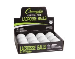 White Official Lacrosse Balls -Set of 12