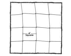 High Quality Soccer Net - Black