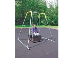 Wheelchair Swing Platform w/ Portable Frame