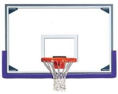 Gared Aluminum-Framed 48" Glass Backboard Basketball Package