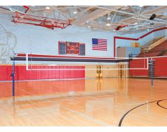 Spalding 2 Court Aluminum Volleyball System
