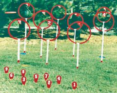 Outdoor Hoop Disc Target Game