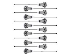 STX Stallion 50 Youth Lacrosse Sticks - Dozen