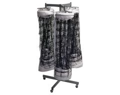 Triple Volleyball Net Storage Rack