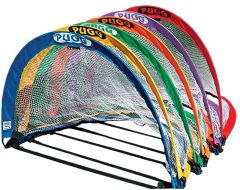 Pugg 6' Soccer Goals, Set of 6 in 6 colors
