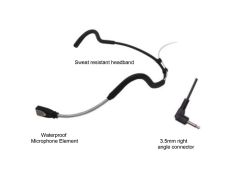 AmpliVox Waterproof Microphone Headset