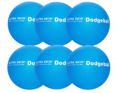 Neon Blue Ultra Skin Foam Dodgeballs