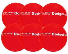 Neon Red Ultra Skin Foam Dodgeballs