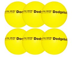 Neon Yellow Ultra Skin Foam Dodgeballs