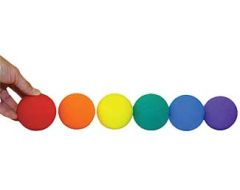 High Bounce Foam Baseball/Tennis Ball Set of 6