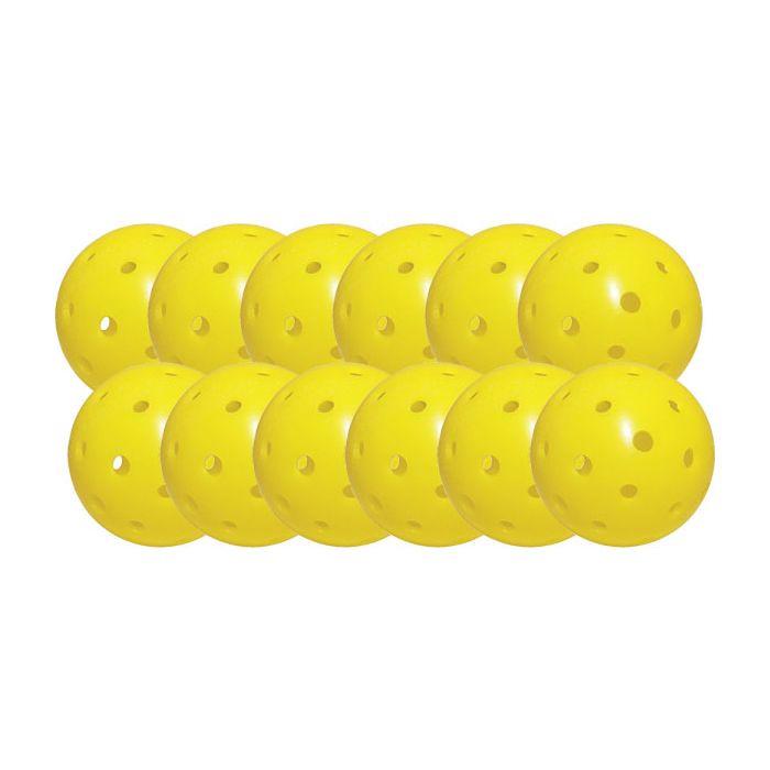 Dozen Yellow Pickle Balls