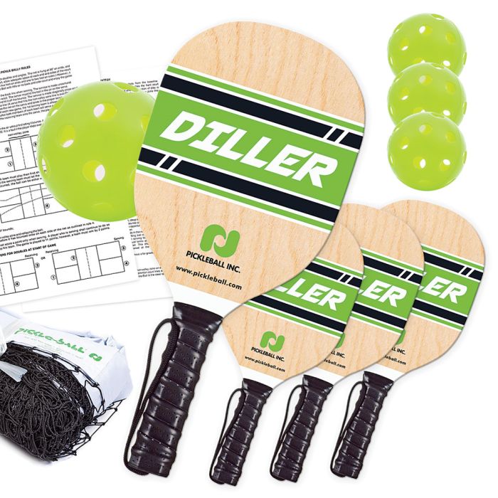 Set includes heavy-duty net