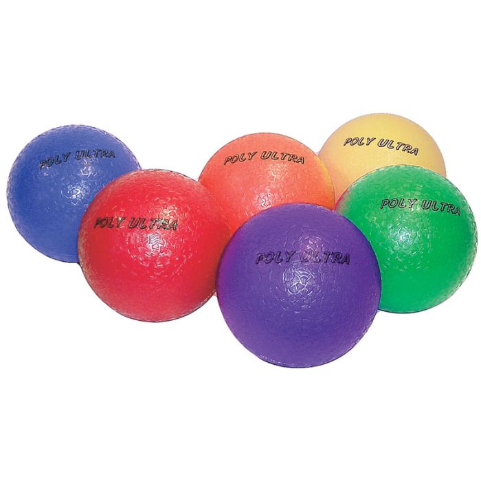 Poly-Ultra Playground Ball Set of 6