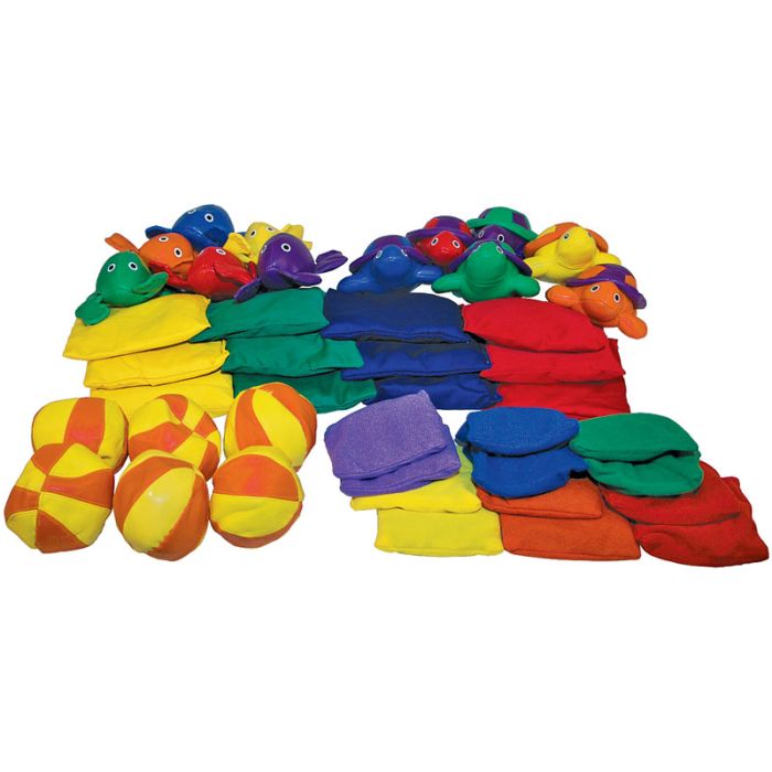 Kit includes set of 6 Bean Bag Turtles