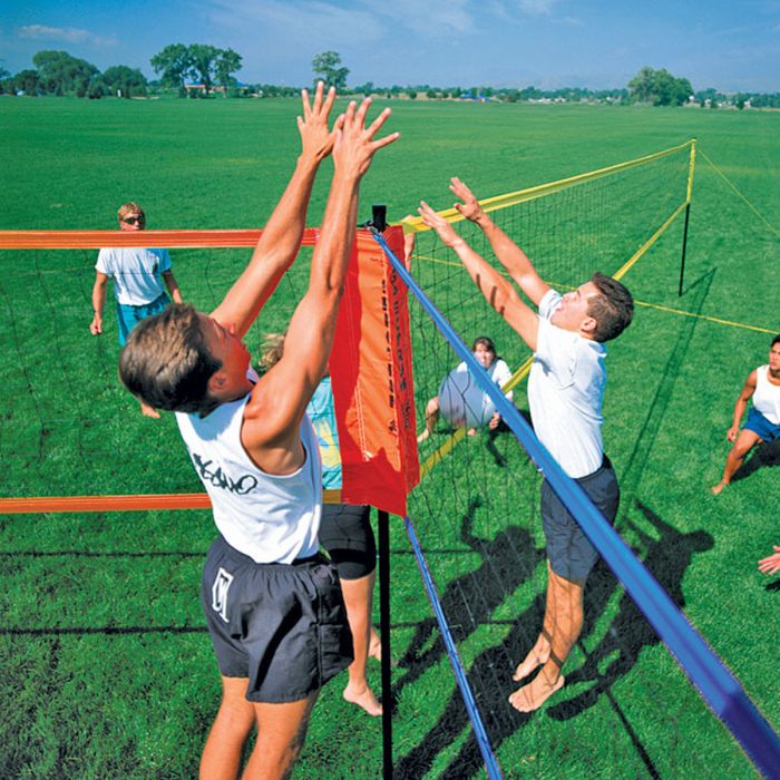 Tri-Ball Pro Volleyball Net System