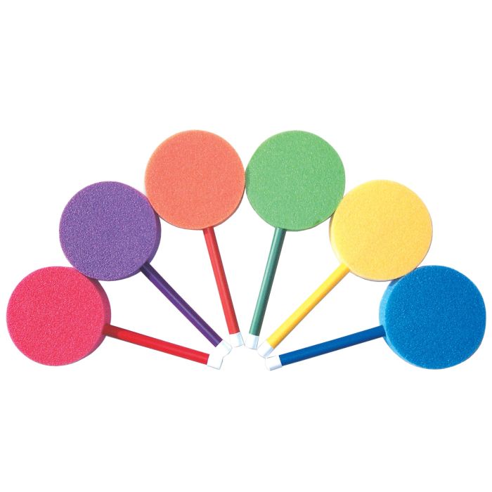 6-Color Set Badminton Paddles (12" Handle)