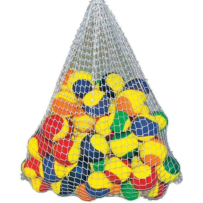Includes 24 baseball-size uncoated foam balls