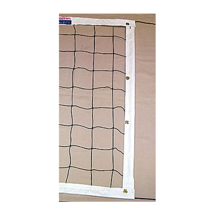 Carron Competition Volleyball Net-Kevlar Rope Top/Nylon Rope Bottom
