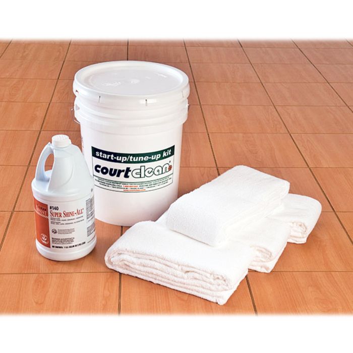 Startup kit for 6' Courtclean Basketball Court Damp Mop