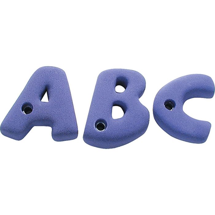 Groperz Alphabet Climbing Holds