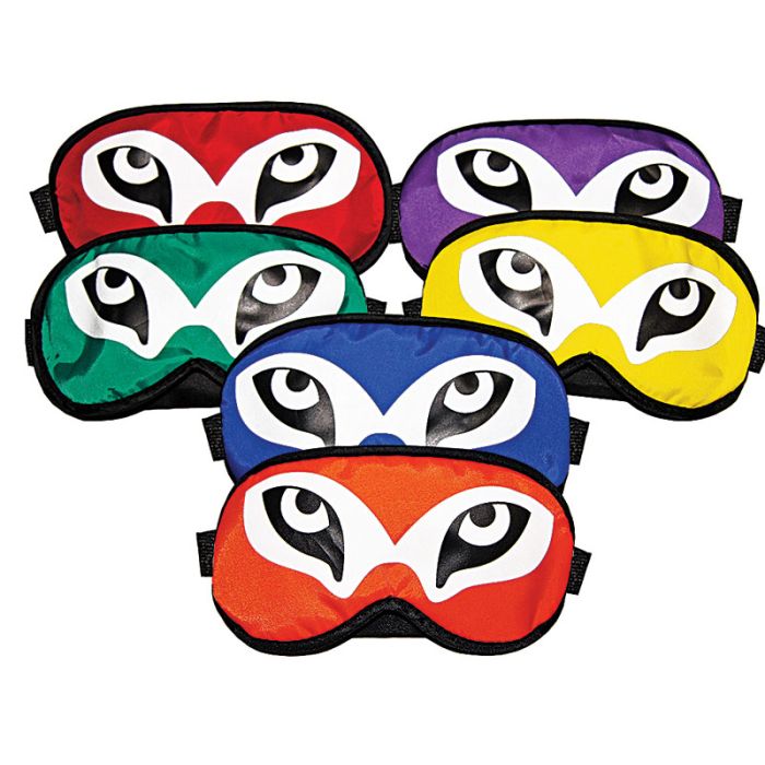 Wolf Eye Blindfolds 6-Color set of 6