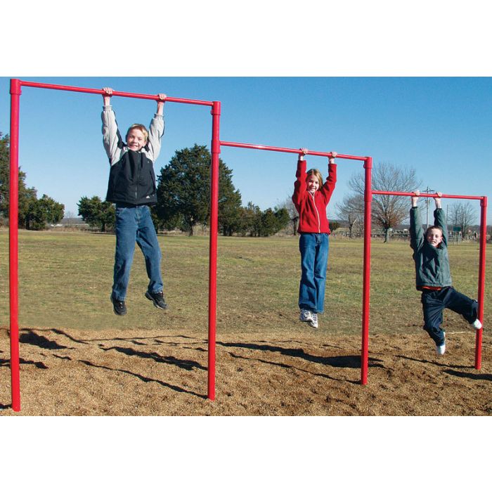 Triple Horizontal Bar (powder coated)