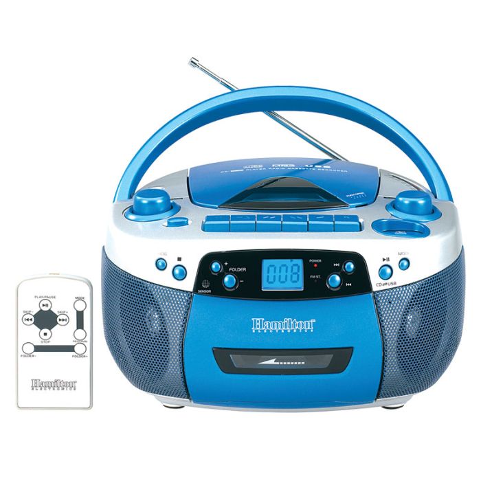 CD, Cassette, USB, AM/FM Stereo & Media Player