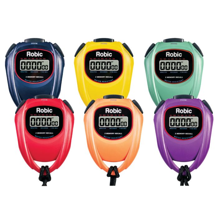 Robic SC429 Timer 6-Color Set