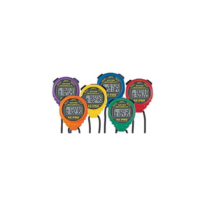 Accusplit AX PRO 16-Memory Stopwatch 6-Color Set