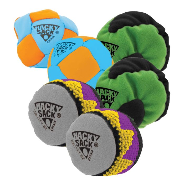 Wham-O Hacky Sack Assortment Set of 6