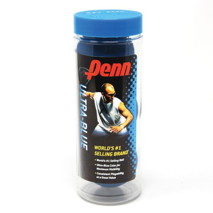 Penn Ultra Blue Racquetball Balls (can of 3)