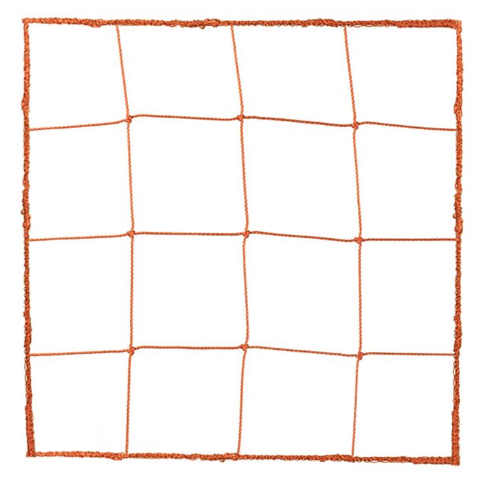 3.0 mm Official Size Orange Soccer Net