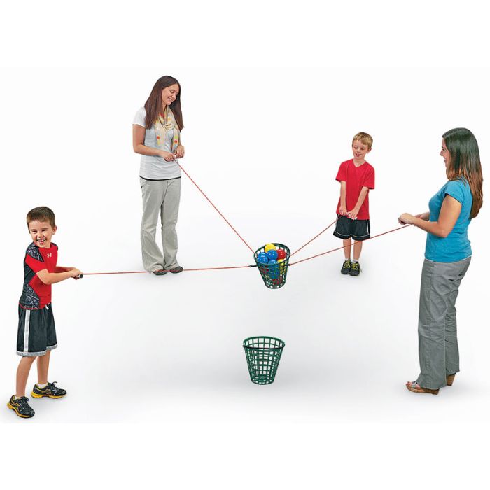 Bucket Ball Transfer Cooperative Game