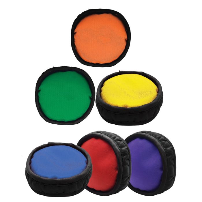 Bean Bag Floor Hockey Pucks Set of 6
