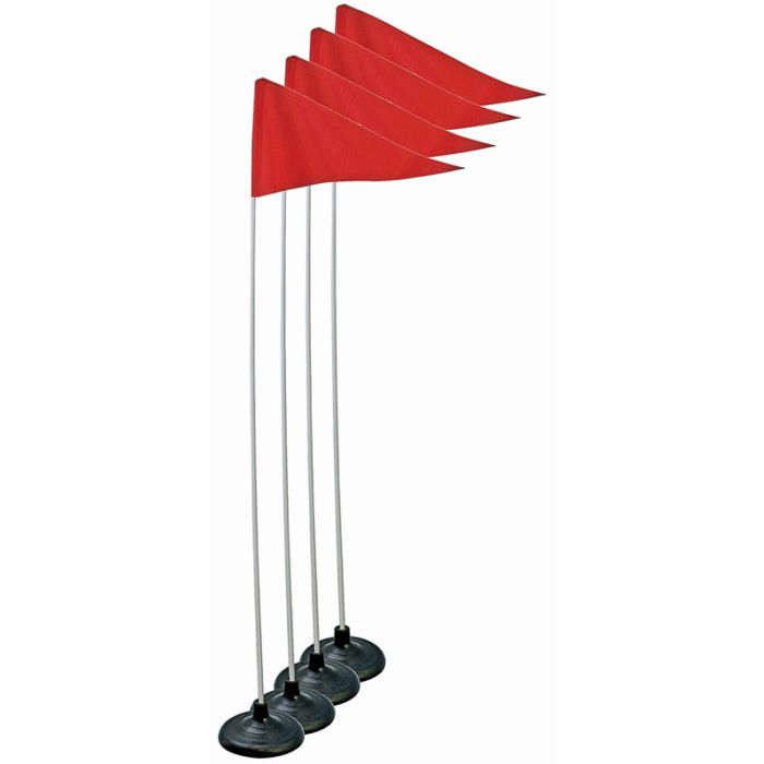 Corner Flag Set with Rubber Base