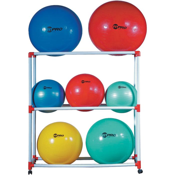 Exercise Ball Storage Rack