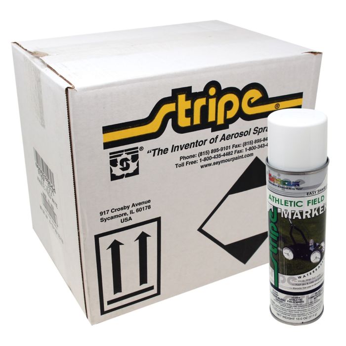 Seymour Brand White Field Paint - Case of 12 Cans