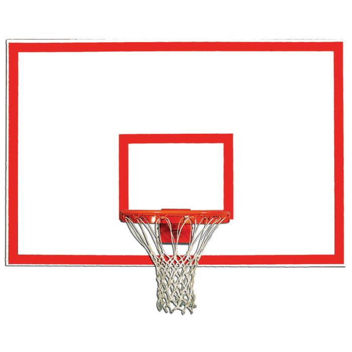Gared 42" x 72" Fiberglass Basketball Backboard