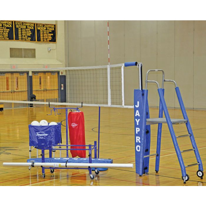 Referee Stand folded for easy storage & transport