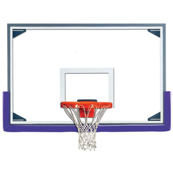 Gared Aluminum-Framed 48" Glass Basketball Backboard