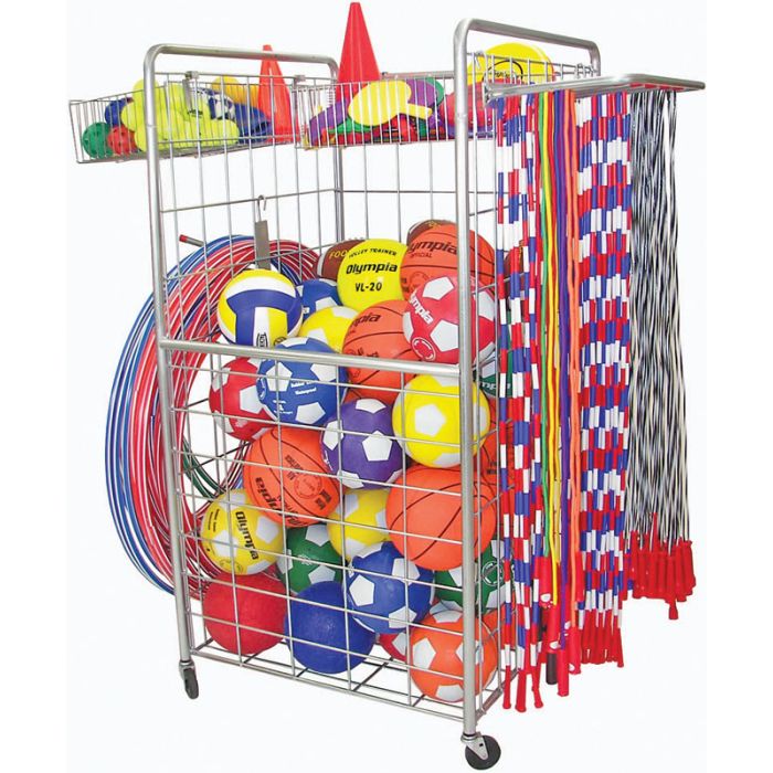 Easy-Roll Gym Closet