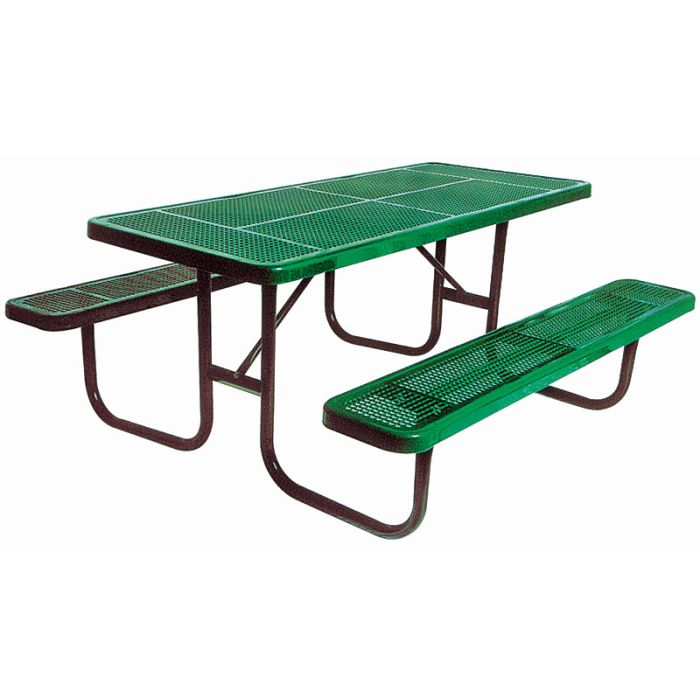 Heavy-Duty 8' Picnic Table - Diamond
