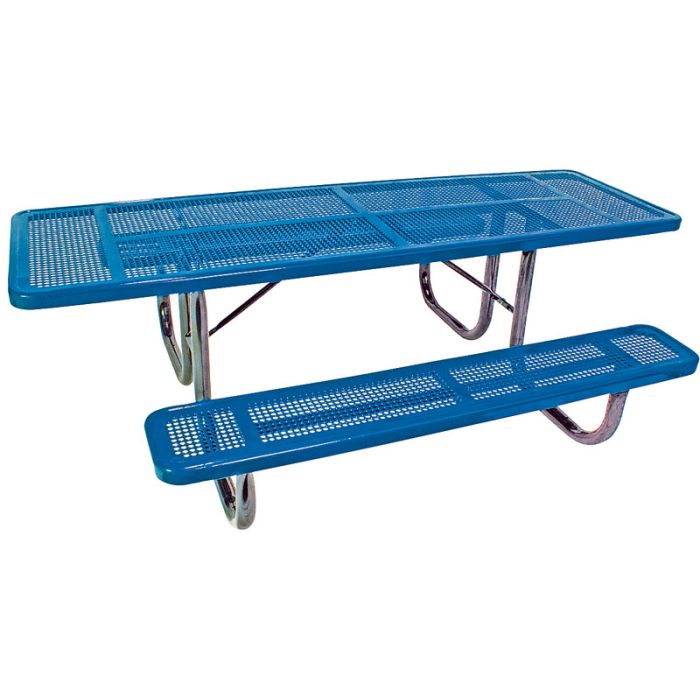 8' Extra-Heavy-Duty Picnic Table Double ADA Accessible - Diamond