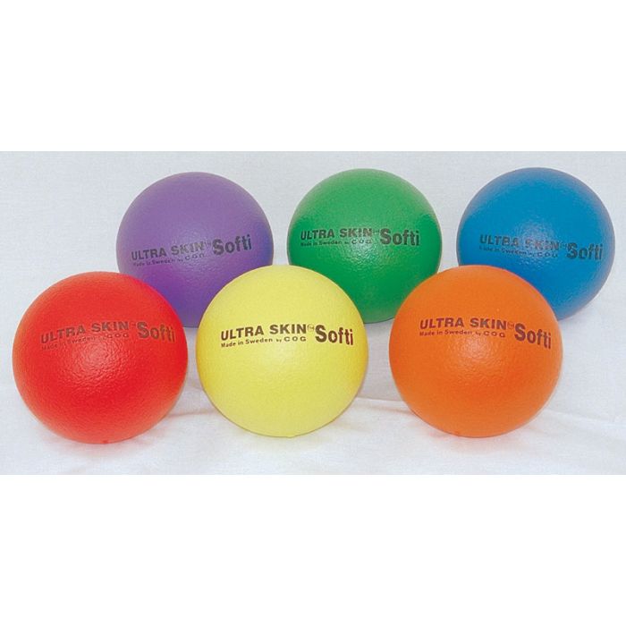 Ultra Skin Softi Foam Ball 6-Color Set
