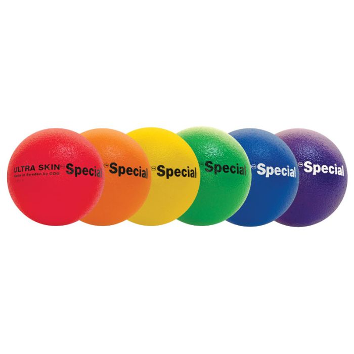 Ultra Skin Special Foam Balls, 6-Color Set
